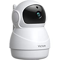 [2020 Versión] Victure 1080P Cámara Vigilancia WiFi Interior- Visión Nocturna- Detección de Movimiento y Sonido- Audio…